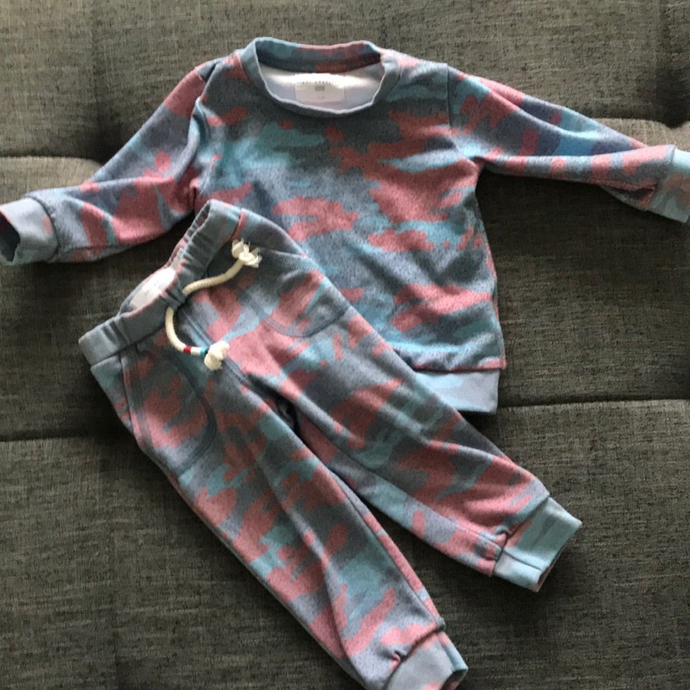 Sol Angeles Baby Camo Jogger Set